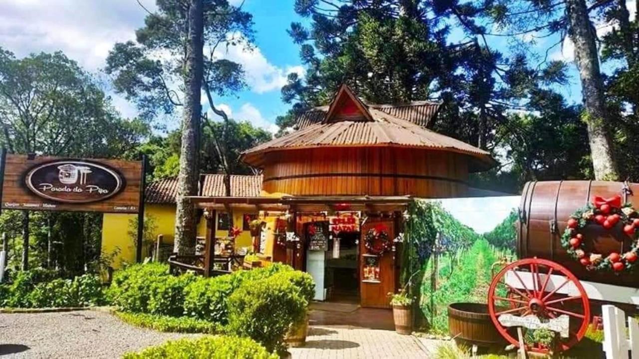 Chalé Temático em Pipa de Vinho - Parada da Pipa Chalés Canela Extérieur photo