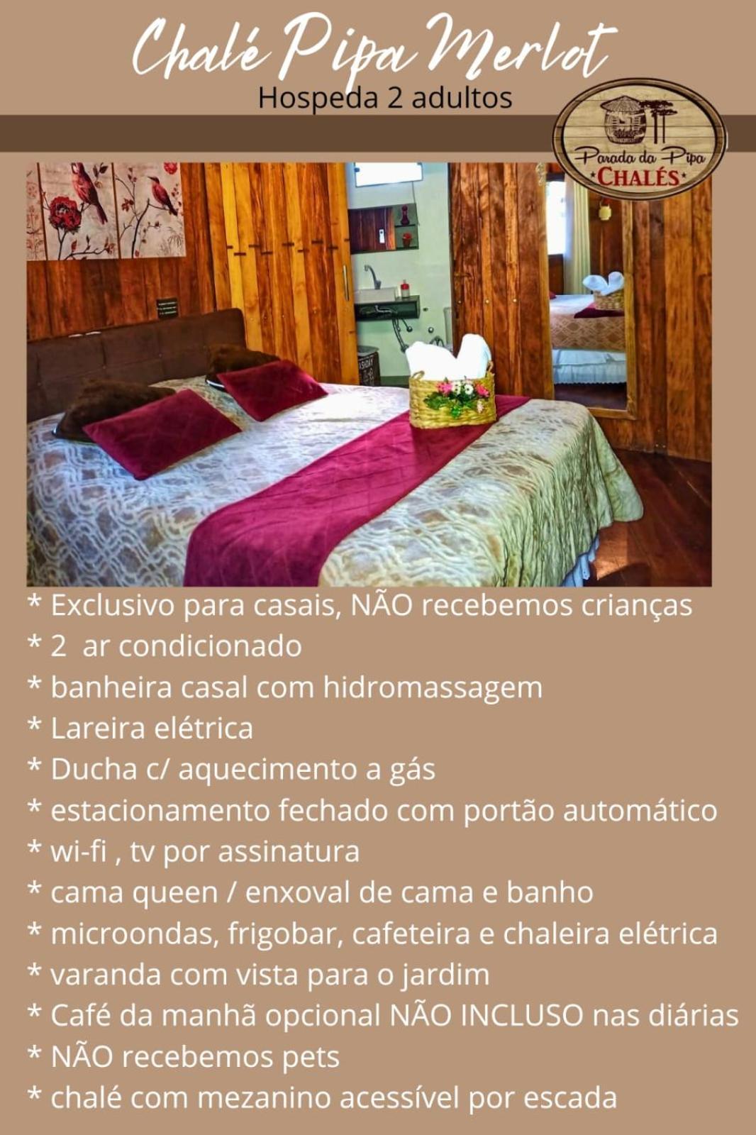 Chalé Temático em Pipa de Vinho - Parada da Pipa Chalés Canela Chambre photo